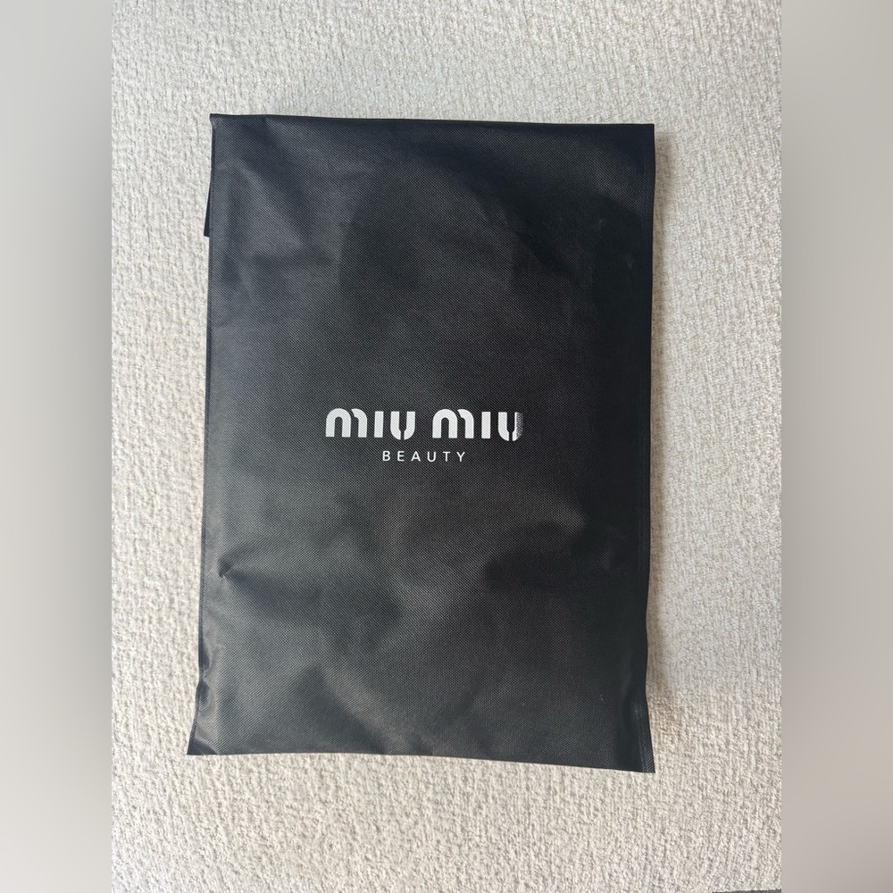 Miu Miu Sky Blue Beauty Tote - Picture 2 of 6